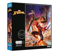 Buffalo Games Marvel Spider-Man Webslinging Into The Night Puzzle de 1000 pièces pour Adultes - Puzzle Marvel rempli d'action fabriqué aux États-Unis