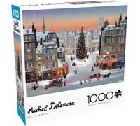 Buffalo Games - Michel Delacroix - Noël est de Retour - Puzzle de 1000 pièces pour adultes - Puzzle stimulant parfait pour les soirées de jeu - Dimensions du puzzle fini : 68 x 50 cm