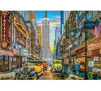 Buffalo Games - Old New York - Puzzle de 2000 pièces pour Adultes - Puzzle Stimulant Parfait pour Les soirées de Jeu - 2000 pièces - Taille finie : 98,5 x 67,5 cm, Multicolore
