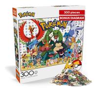 Buffalo Games - Pokémon - Fan Favorites - 300 Large Piece Jigsaw Puzzle Multicolor, 21.25" L X 15" W