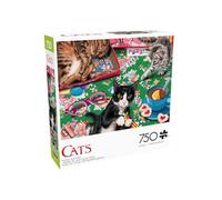 Buffalo Games Puzzle coloré de 750 pièces pour adultes - Pièces découpées avec précision, belles œuvres d'art et des heures de plaisir relaxant