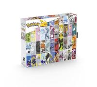 Buffalo Games - Puzzle légendaire Pokémon Silver Select de 1000 pièces - Puzzle Stimulant et coloré pour Adultes - Pièces découpées avec précision, Belles œuvres d'art et des Heures de Plaisir
