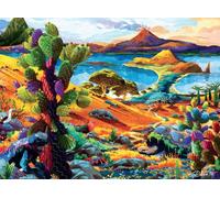 Buffalo Games - Redina Tili - Galapagos - Puzzle de 1000 pièces pour Adultes - Puzzle Stimulant Parfait pour Les soirées de Jeu - La Taille finie est de 68 x 50 cm
