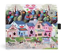 Buffalo Games - Silver Select - Charles Wysocki - Charles Wysocki - Confection Street - Puzzle de 1000 pièces pour Adultes - Puzzle Stimulant Parfait pour Les soirées de Jeu - Taille finie : 68 x 50