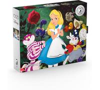 Buffalo Games Silver Select - Disney - Alice au Pays des Merveilles, Alice et Ses Amis Puzzle de 1 000 pièces pour Adultes, Stimulant, idéal pour Les soirées de Jeu, Taille Fini 68 x 50 cm