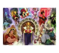 Buffalo Games - Silver Select - Disney - Disney : Les Méchants - Puzzle 500 pièces pour adultes - Puzzle stimulant parfait pour les soirées de je