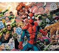 Buffalo Games Puzzle Silver Select Marvel Sinister War 2000 pièces Adultes 38,5 x 26,5 cm