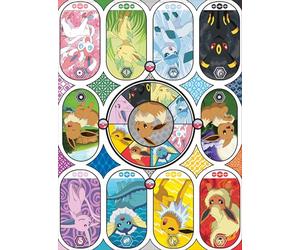 Buffalo Games - Silver Select - Pokemon- Windows of Eevee - 1000 Piece Jigsaw Puzzle for Adults -Challenging Puzzle Perfect for Game Nights - Finished Size is 26.75 x 19.75