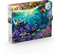 Buffalo Games Silver Select - Thomas Kinkade - Disney Ursula Puzzle de 1 000 pièces pour Adultes, Stimulant, idéal pour Les soirées de Jeu, Taille Fini 68 x 50 cm