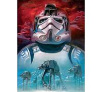 Buffalo Games - Star Wars - Beaux-Arts - at-at Pilot - Puzzle de 1000 pièces pour Adultes - Puzzle Stimulant Parfait pour Les soirées de Jeu - Taille finie : 68 x 50 cm