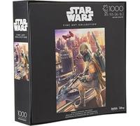 Buffalo Games - Star Wars - Boba Fett - 1000 Piece Jigsaw Puzzle for Adults -Challenging Puzzle Perfect for Game Nights - Finished Size is 26.75 x 19.75