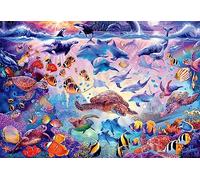 Buffalo Games - Steve Sundram - Ocean Majesty - Puzzle de 2000 pièces pour adultes - Puzzle stimulant parfait pour les soirées de jeu - Taille finie : 98,5 x 67,5 cm