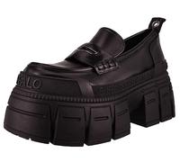 Buffalo Gospher 1622348 Mocassins végétaliens pour femme Noir, Noir , 40 EU