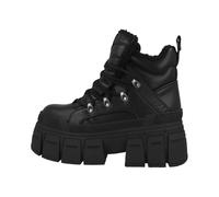 Buffalo Gospher Hike Mid Pad Bottes Hiver Femme Plateforme 5-7,5 cm Noir