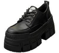 Buffalo GOSPHER Vegan Bottes Plates Femme Noir - 39 EU