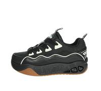 BUFFALO Baskets basses 'HERO SKATE' noir / blanc, Taille 39