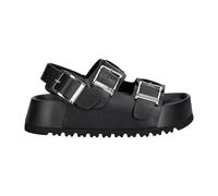 Buffalo - Jane Athena Buckle - Femme - Chaussures - Noir - Taille: 37 EU