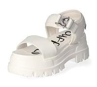 Buffalo JoJo - Sandal Platform - Imi Nappa - Blanc Imitation Leather 39 EU
