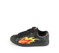 Buffalo Baskets femme Liberty – Noires à lacets – Plates synthétiques – Taille 38