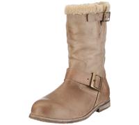 Buffalo London 13980F Washed Leather 120133, Bottes Femme - Beige-TR-SW22, 38 EU