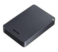 BUFFALO MiniStation PGF Disque dur externe portable résistant aux chocs USB 3.2 pour PC, Mac 4 To