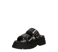 BUFFALO Mule 'LENNOX' noir / argent, Taille 40