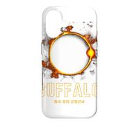 Buffalo New York Total Solar Eclipse 2024 Souvenir du 8 Avril Coque pour iPhone 17