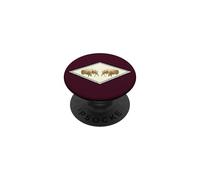 Buffalo Nid d'abeille Marron Clair et Marron PopSockets PopGrip Adhésif