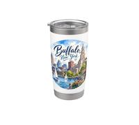 Buffalo, NY New York États-Unis Gobelet isotherme en acier inoxydable double paroi