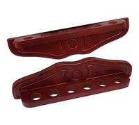Buffalo Porte queue pour 6 queues de billard, aspect acajou de luxe