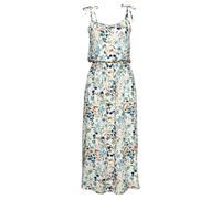 BUFFALO Robe d’été crème / bleu clair / vert / orange, Taille 38