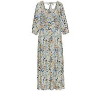 BUFFALO Robe d’été crème / bleu marine / bleu ciel / vert, Taille 34