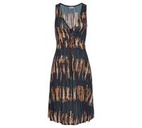 BUFFALO Robe d’été crème / bleu / marine / marron, Taille 36