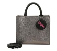 Buffalo Big Boxy Collection Glitter Dark Grey, Sac de Courses Femme, Gris foncé