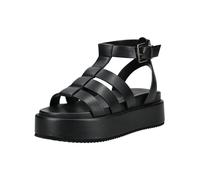 BUFFALO Sandales à lanières noir, Taille 38