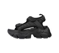 Buffalo - Sandales plates Binary Track - Femme - Chaussures - Noir - Taille: 38 EU
