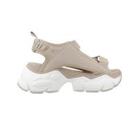 Buffalo - Sandales plates véganes Binary Track - Femme - Chaussures - Beige - Taille: 39 EU