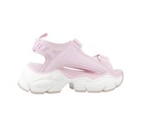 Buffalo - Sandales Plates Véganes Binary Track - Femme - Chaussures - Rose - Taille: 40 EU