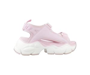 Buffalo - Sandales Plates Véganes Binary Track - Femme - Chaussures - Rose - Taille: 40 EU