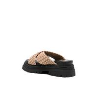 Buffalo Mules compensées femme Lennox Beige Taille 39