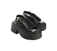 BUFFALO Sandales 'Vicious' noir, Taille 40