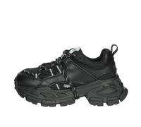 Buffalo Baskets Saturn Lace basses pour femme noir Taille 40