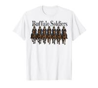 Buffalo Soldiers African American Black Military History T-Shirt