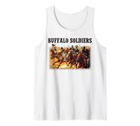 Buffalo Soldiers Histoire Afro-américaine pour Hommes et Femmes. Débardeur