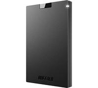 BUFFALO SSD externe 1 To - Compatible avec PS4/PS5/Windows/Mac - USB-C - USB-A - USB 3.2 - Disque SSD externe - SSD-PG1.0U3B