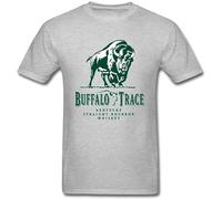 Buffalo Trace Distillery Mens T-Shirt Unisex Grey Top Tee XXL