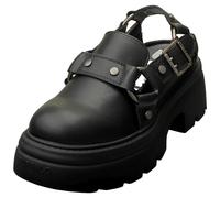 Buffalo Sabots femme VEGA CLOG BUCKLE Noir Taille 39