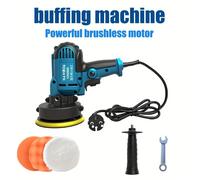 Buffer polishing machine, powerful brushless motor, variable speed knob, eccentric shaft vibration polishing, wear prevention,