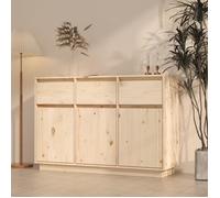 Buffet 110X34X75 Cm Bois Massif De Pin