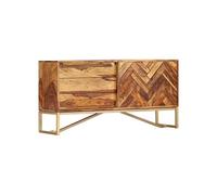 Buffet 118 x 30 x 60 cm Bois massif de Sesham